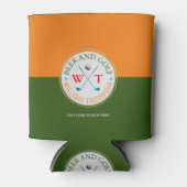 BIER EN GOLF-speler Blikjeskoeler (Voorkant)