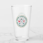 BIER EN GOLFspeler Logo Glas (Voorkant)