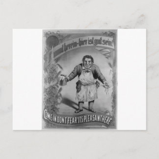 Bier en levensmiddelen 1887 briefkaart