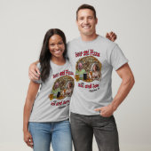 Bier en pizza met Joe en Jan - T-shirt (Unisex)