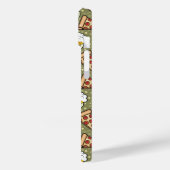 Bier- en pizzaliefhebbers Case-Mate iPhone case (Achterkant / Links)