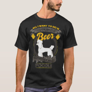 Bier en porseleinen t-shirt
