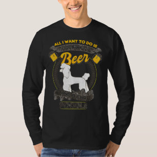 Bier en porseleinen t-shirt