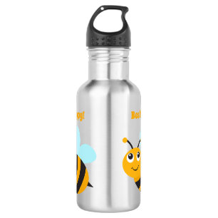 Bier- en roestvrijstalen flesje waterfles