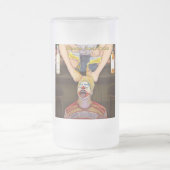 bier en tenen matglas bierpul (Center)