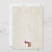 Bier- en wijnsip en Zie Housewarming Party Kaart (Achterkant)