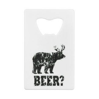 Bier? Flessenopener Kredietkaart Flessenopener
