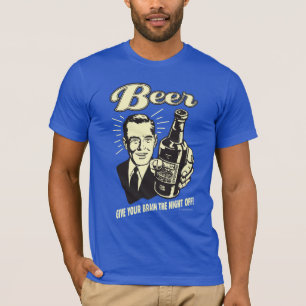 Bier: Geef je brein de nacht uit T-shirt