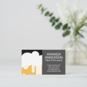 Bier Glas | Brouwerij Visitekaartje (Staand voorkant)