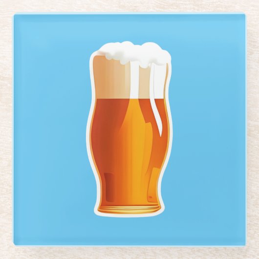 Bier Glazen Onderzetter (Voorkant)