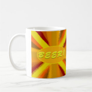 BIER! grap mok voor bierliefhebbers