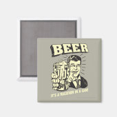 Bier: Het is een Vacatie in Kan Magneet (Voorkant / Achterkant)
