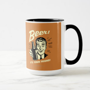 Bier: Het is je vriend Mok