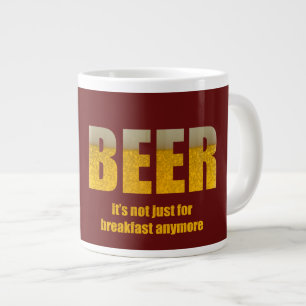 Bier Het is niet alleen voor ontbijt Extra Grote Beker