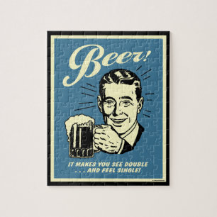 Bier: Het maakt je dubbel zien Legpuzzel