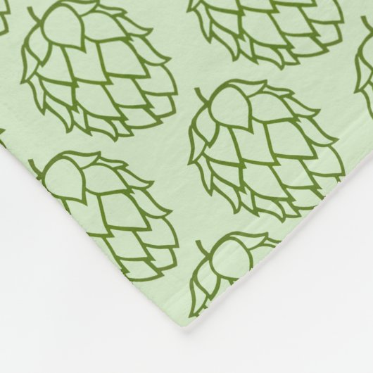 Bier Hop Blanket! Fleece Deken (Hoek)