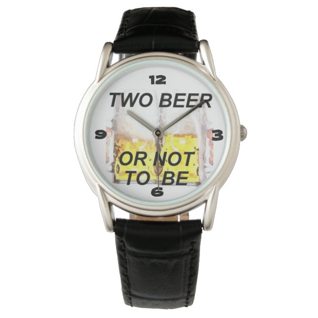 bier horloge (Voorkant)