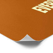 Bier: Iedereen heeft een Hobby nodig Poster (Hoek)