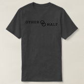 Bier in andere halve T T-shirt (Design voorkant)