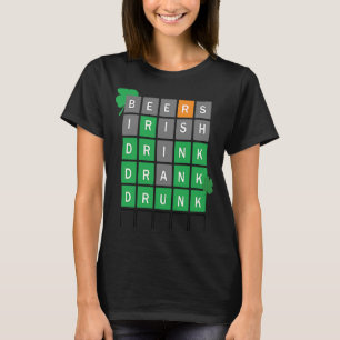 Bier Irish Drink Drink Drink St Patrick's Day Mann T-shirt