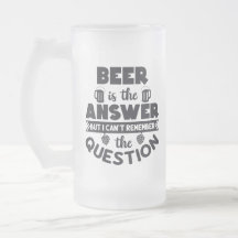 Bier is het antwoord