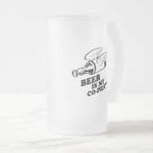 BIER IS MIJN T-SHIRT MET CO-PILOT MATGLAS BIERPUL (Voorkant rechts)