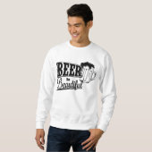 Bier is mooi trui (Voorkant volledig)