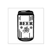 BIER KAN 	RUBBERSTEMPEL (Afrduk)