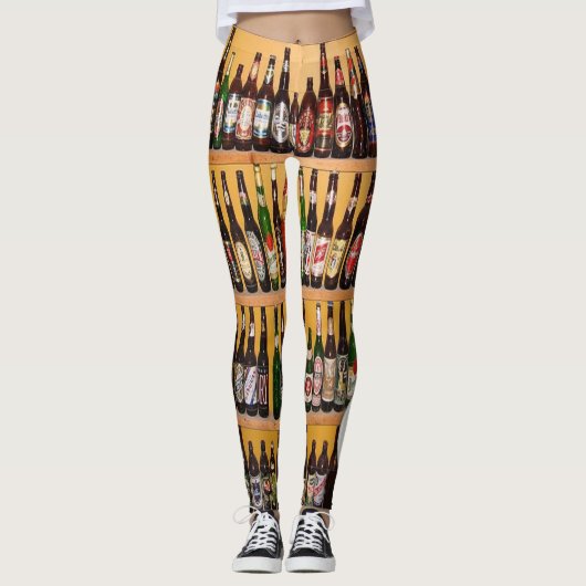 bier lange leggings (Voorkant)