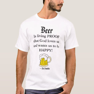 Bier, leeft... t-shirt