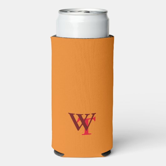 Bier Logo (Naam & Initialen) Sinaasappel (Seltzer Achterkant)