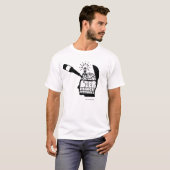 Bier maakt slim t-shirt (Voorkant volledig)
