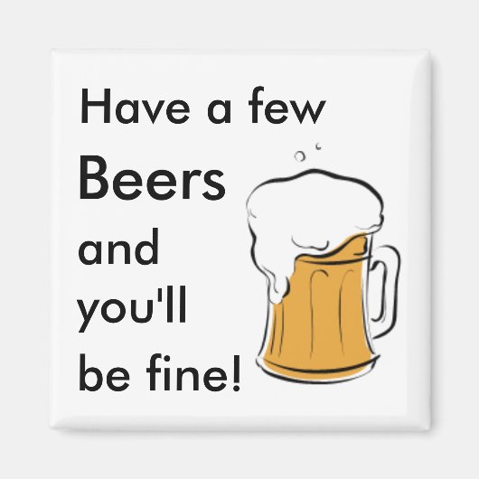 Bier Magneet (Voorkant)