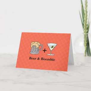 Bier & Martini Kaart Voor Koppels