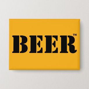 Bier Merk Knop Button
