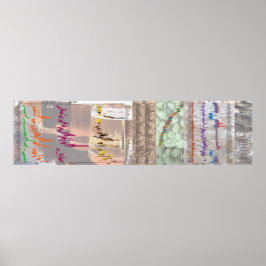 Bier met de cijfers poster