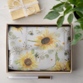 Bier met zonnebloempitten Waterverf Hout Ontvlecht Tissuepapier (Geschenk)