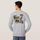 Bier Mich 2side T-shirt (Achterkant volledig)