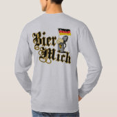 Bier Mich 2side T-shirt (Achterkant)