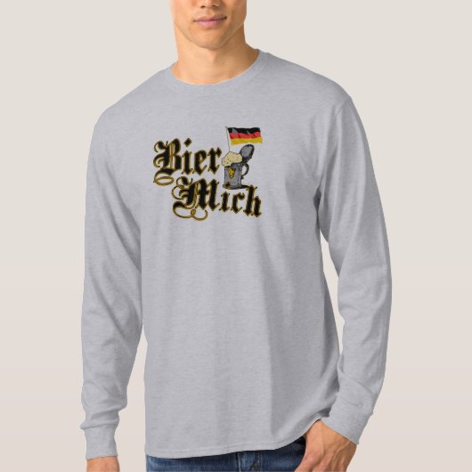 Bier Mich 2side T-shirt (Voorkant)