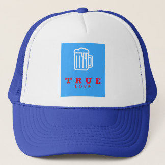 Bier mijn ware liefde trucker pet