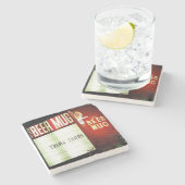 Bier Mok Buckhead, Beer Mok Atlanta, Beer Mok Stenen Onderzetter (Zijkant)