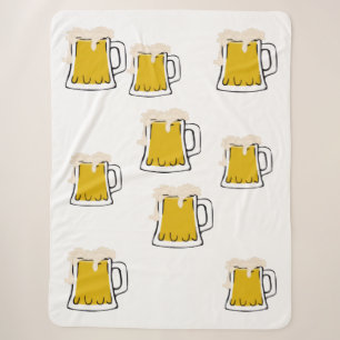 Bier Mok Fleece Deken