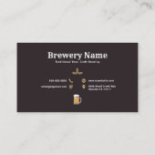 Bier Mok & vaten - Brouwerij Visitekaartje (Achterkant)