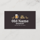Bier Mok & vaten - Brouwerij Visitekaartje (Voorkant)