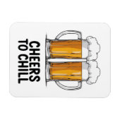 Bier Mokken klinken ontwerp Magneet (Horizontaal)