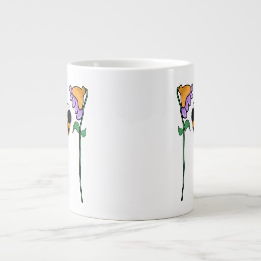 Bier N Ventilator met trommel Extra Grote Beker (Voorkant)