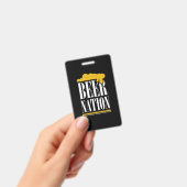 Bier Nation Badge (Handheld)