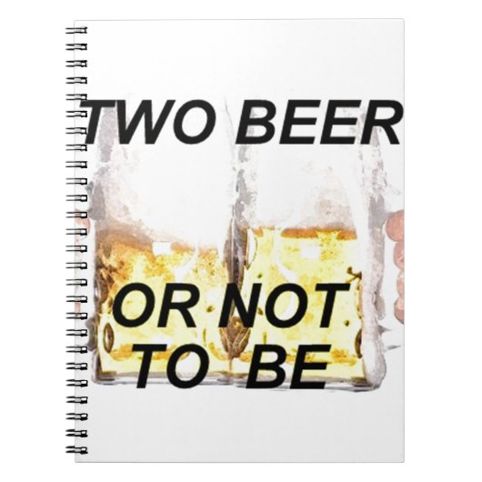 bier notitieboek (Voorkant)