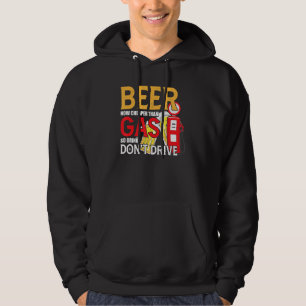 Bier nu goedkoper dan gasDrink drijf bier niet aan Hoodie